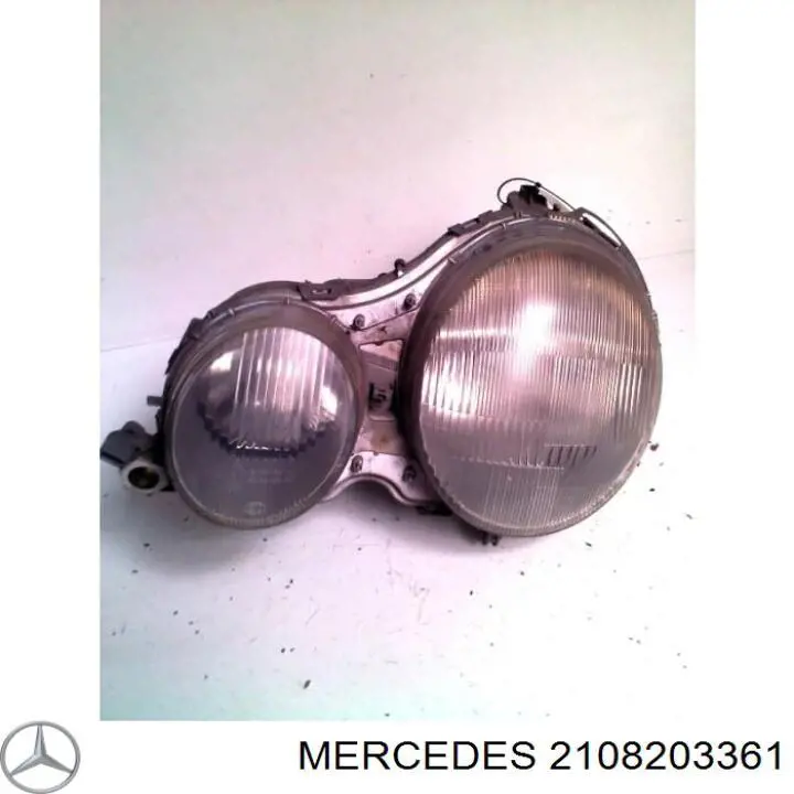B66809910 Mercedes Reflektor lewy