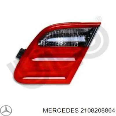 Lampa zespolona tylna prawa wewnętrzna Mercedes 2108208864 cena, od 51,67 USD