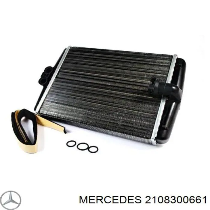 2108300661 Mercedes chłodnica nagrzewnicy (ogrzewacza)