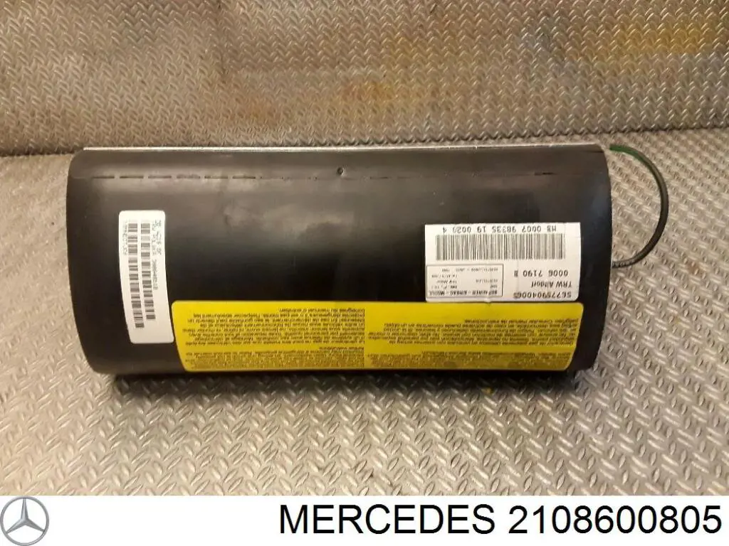 Poduszka powietrzna (Airbag) pasażera Mercedes A2108600805 cena, od 59,59 USD