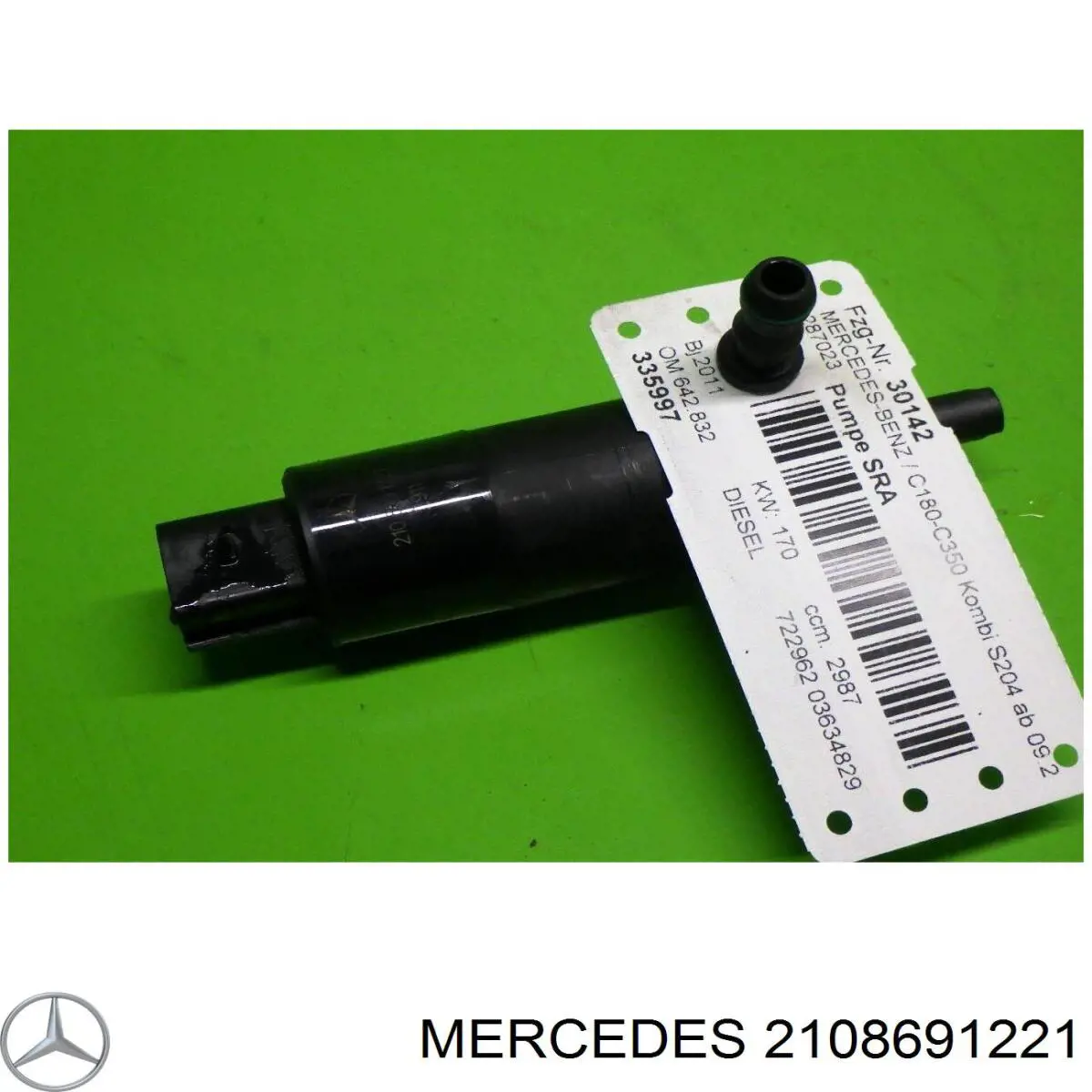 Pompka spryskiwacza reflektorów Mercedes 2108691221 cena, od 28,24 USD