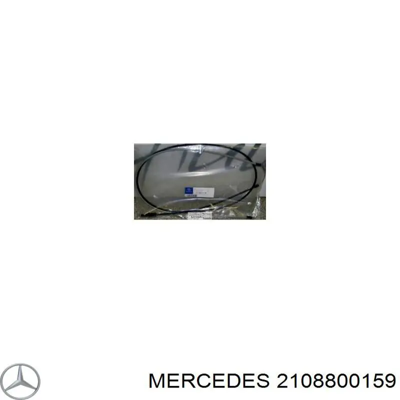 Do koszyka A210880015965 Mercedes Linka otwierania maski