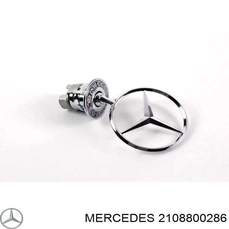 Do koszyka 2108800286 Mercedes Emblemat na maskę