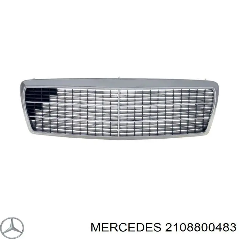 Do koszyka A2108800483 Mercedes Atrapa chłodnicy