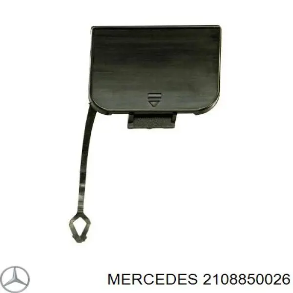 2108850026 Mercedes Zaślepka haku holowniczego zderzaka przednia