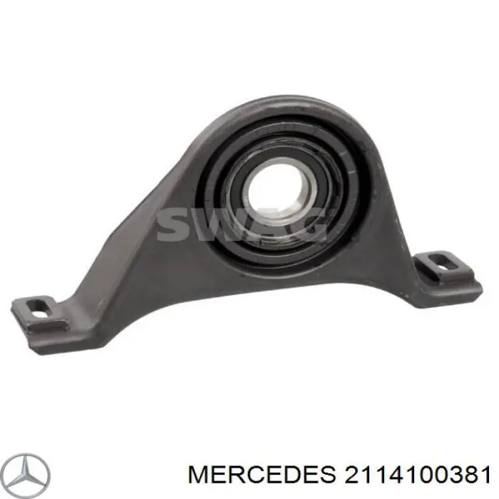 2114100381 Mercedes Sprzęgło łożyska podwieszanego wału Cardana