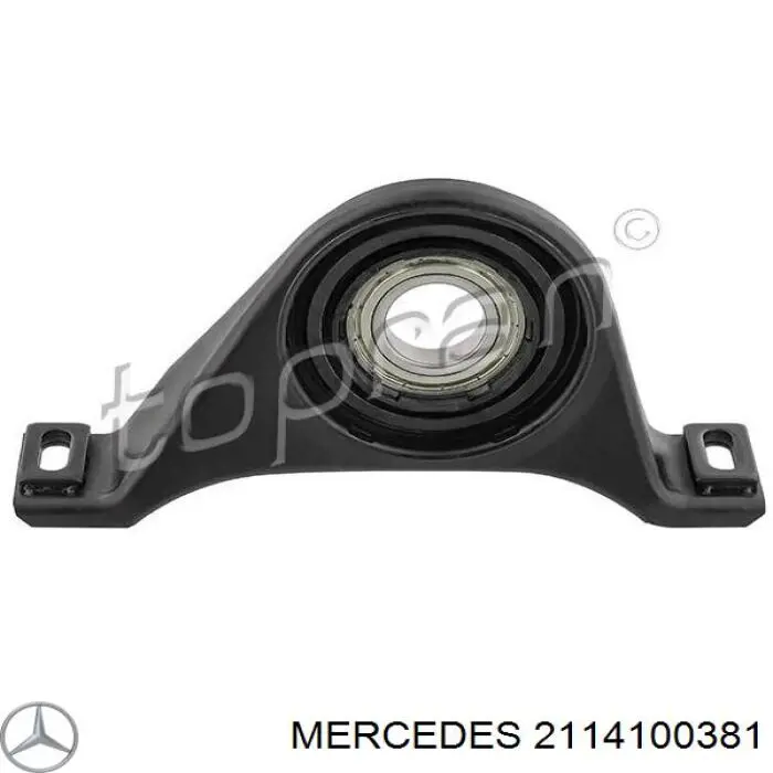 Sprzęgło łożyska podwieszanego wału Cardana Mercedes 2114100381 cena, od 26,41 USD