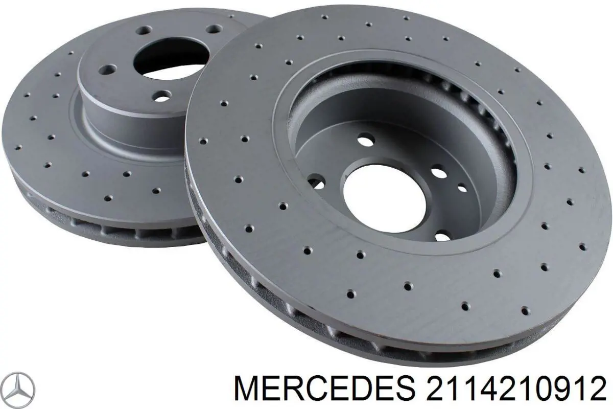 Do koszyka 2114210912 Mercedes Tarcza hamulcowa przednia
