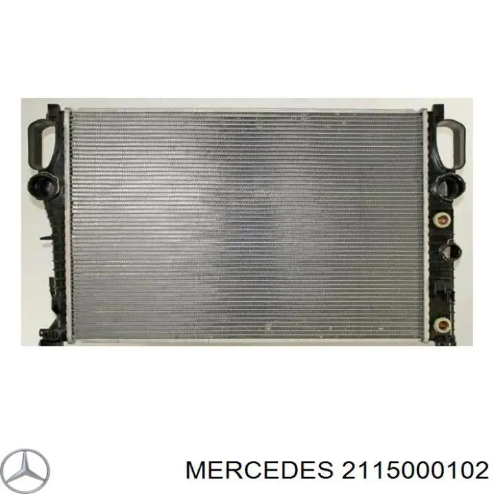 Chłodnica silnika Mercedes 2115000102 cena, od 143,02 USD