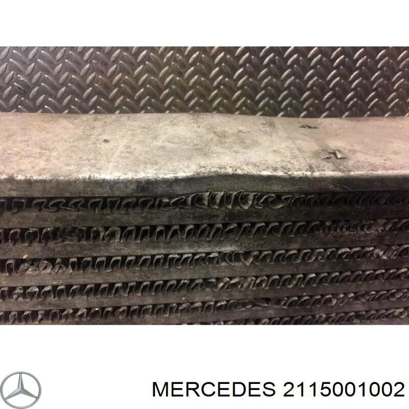 2115001002 Mercedes Chłodnica intercoolera