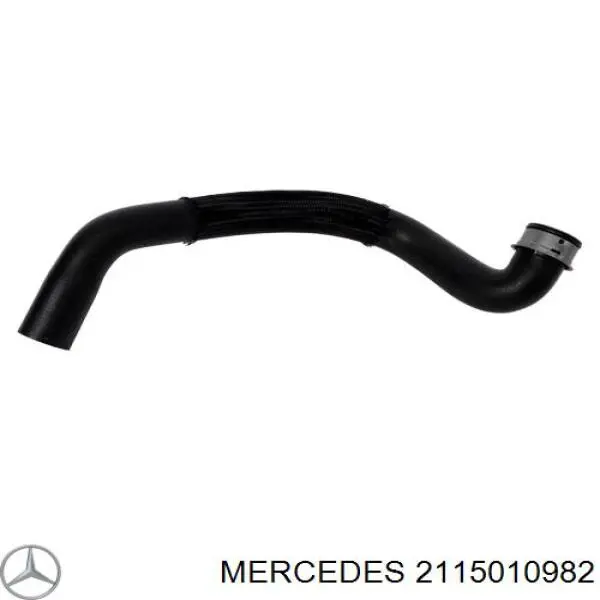 Do koszyka 2115010982 Mercedes Przewód (króciec) chłodnicy górny