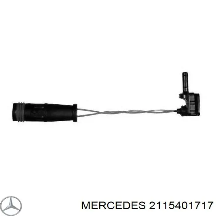 Czujnik zużycia klocków hamulcowych tylny Mercedes 2115401717 cena, od 4,36 USD
