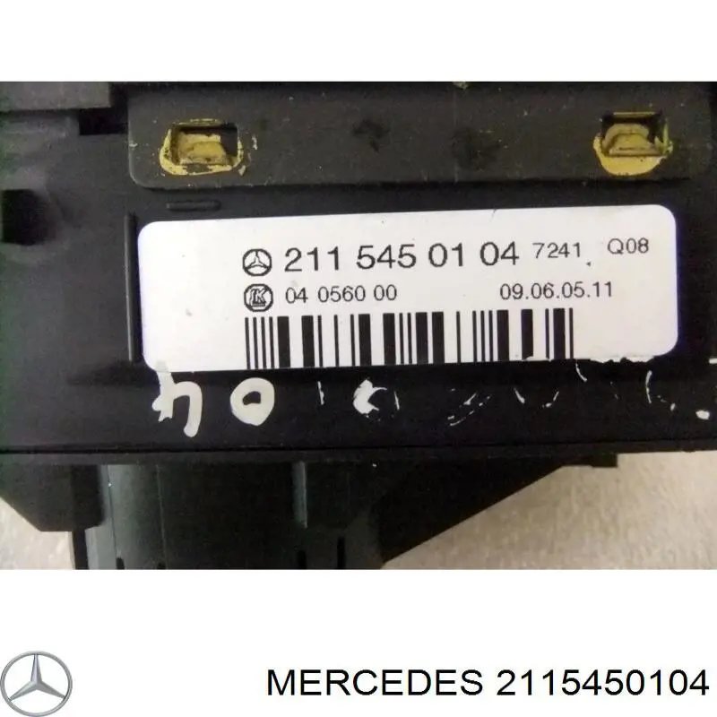 Przełącznik światła reflektorów na "torpedo" 2115450104 Mercedes