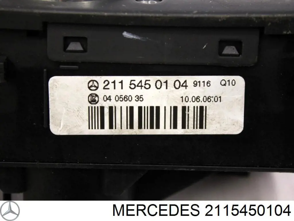 Do koszyka 2115450104 Mercedes Przełącznik światła reflektorów na "torpedo"
