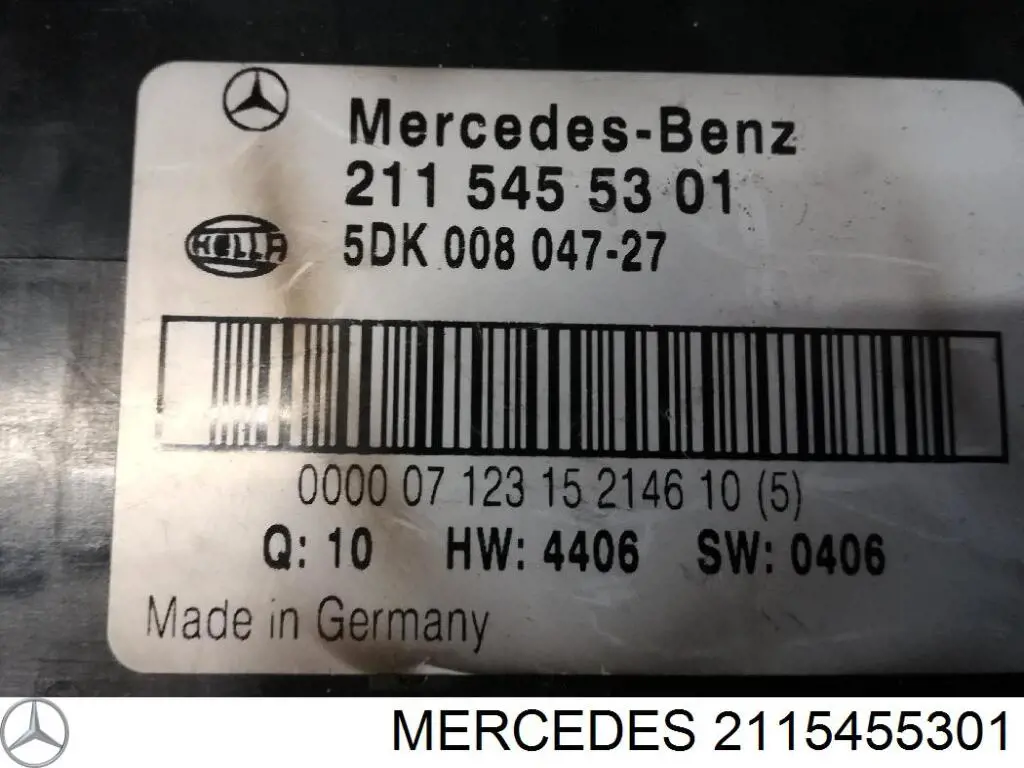 Moduł SAM Mercedes 2115455301 cena, od 166,85 USD
