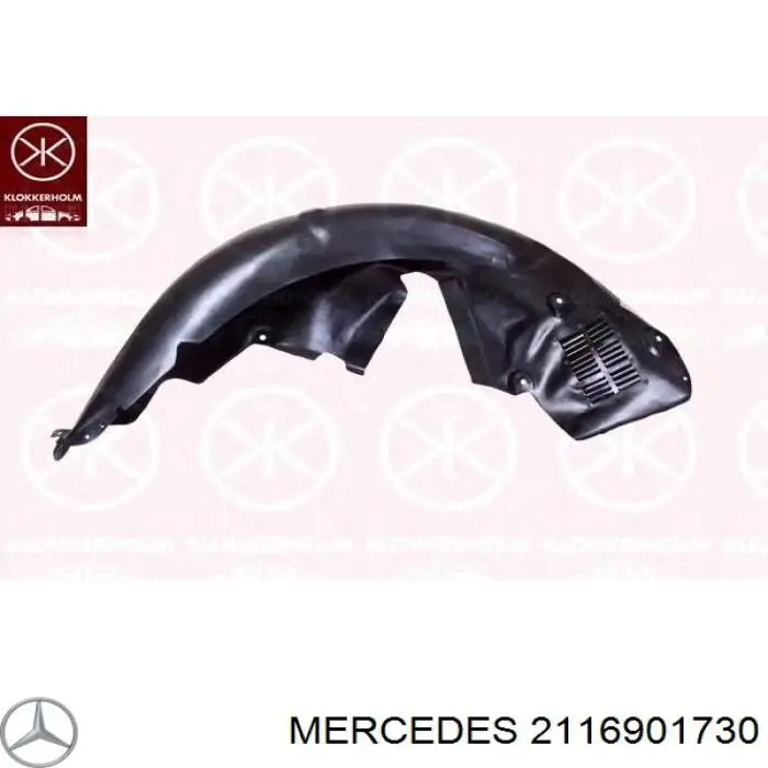 2116901730 Mercedes Nadkole błotnika tylnego lewe