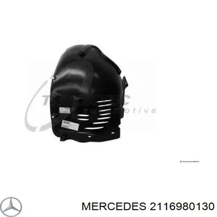 Nadkole błotnika przedniego lewe przednie Mercedes 2116980130 cena, od 25,44 USD