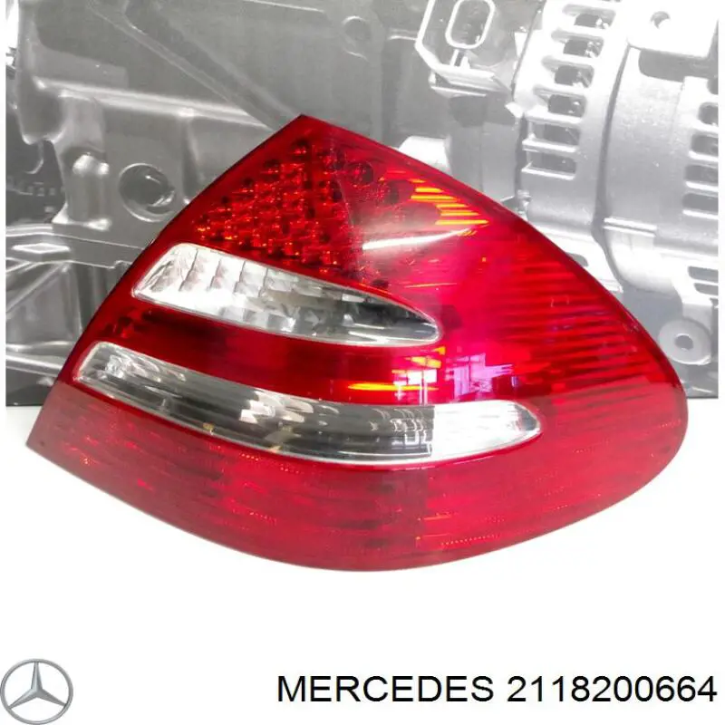 2118200664 Mercedes Lampa zespolona tylna prawa