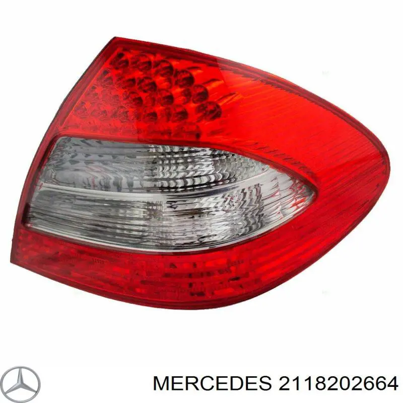Lampa zespolona tylna prawa Mercedes 2118202664 cena, od 185,17 USD
