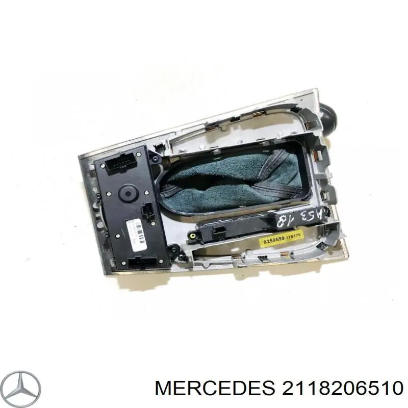 2118206510 Mercedes Blok przycisków na środkowej konsoli