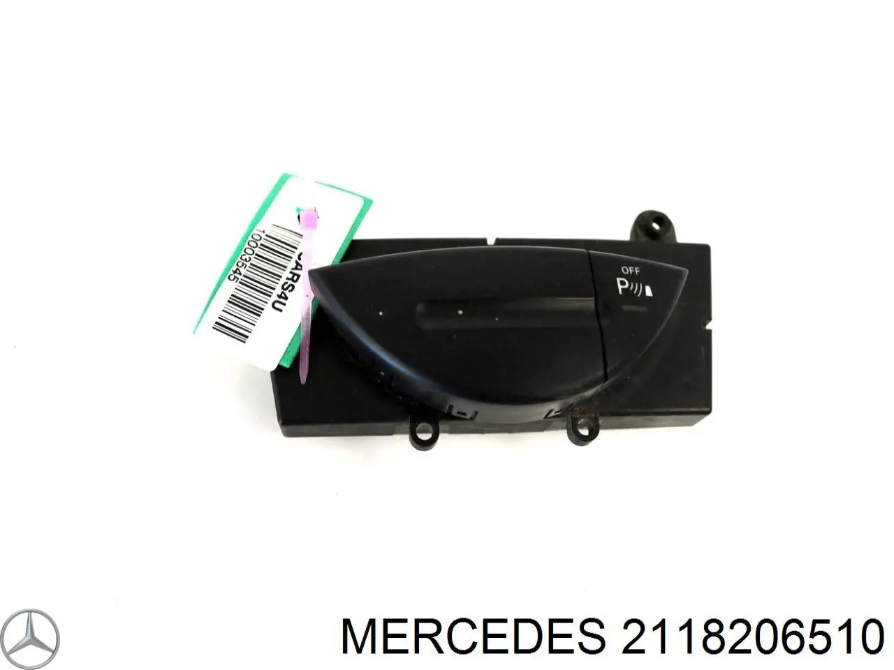 Blok przycisków na środkowej konsoli 2118206510 Mercedes