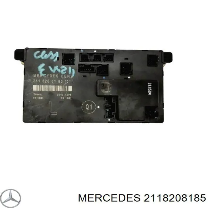Blok komfortu Mercedes E 