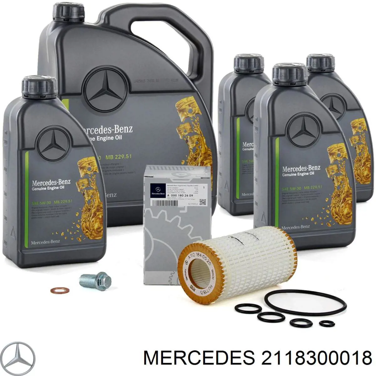 2118300018 Mercedes Filtr kabiny