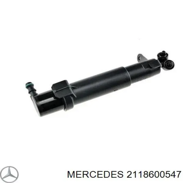 2118600547 Mercedes Dysza spryskiwacza reflektora przedniego lewego