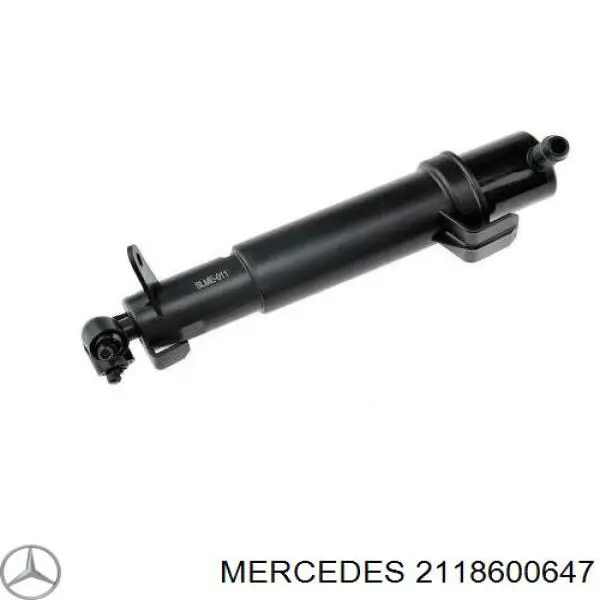 2118600647 Mercedes Dysza spryskiwacza reflektora przedniego prawego
