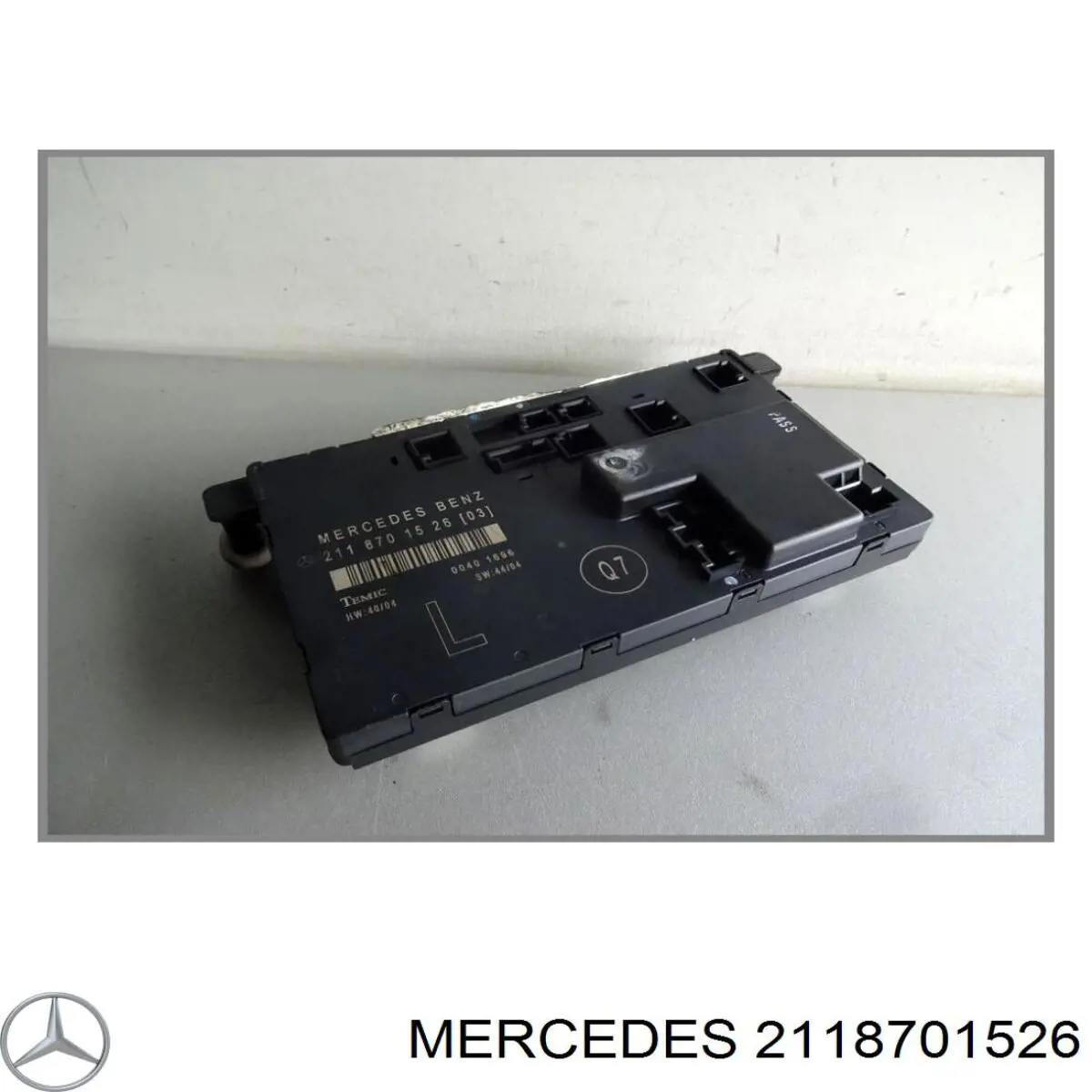 Blok komfortu Mercedes E sedana (W211) (2002 - 2008) cena, od 64,50 USD
