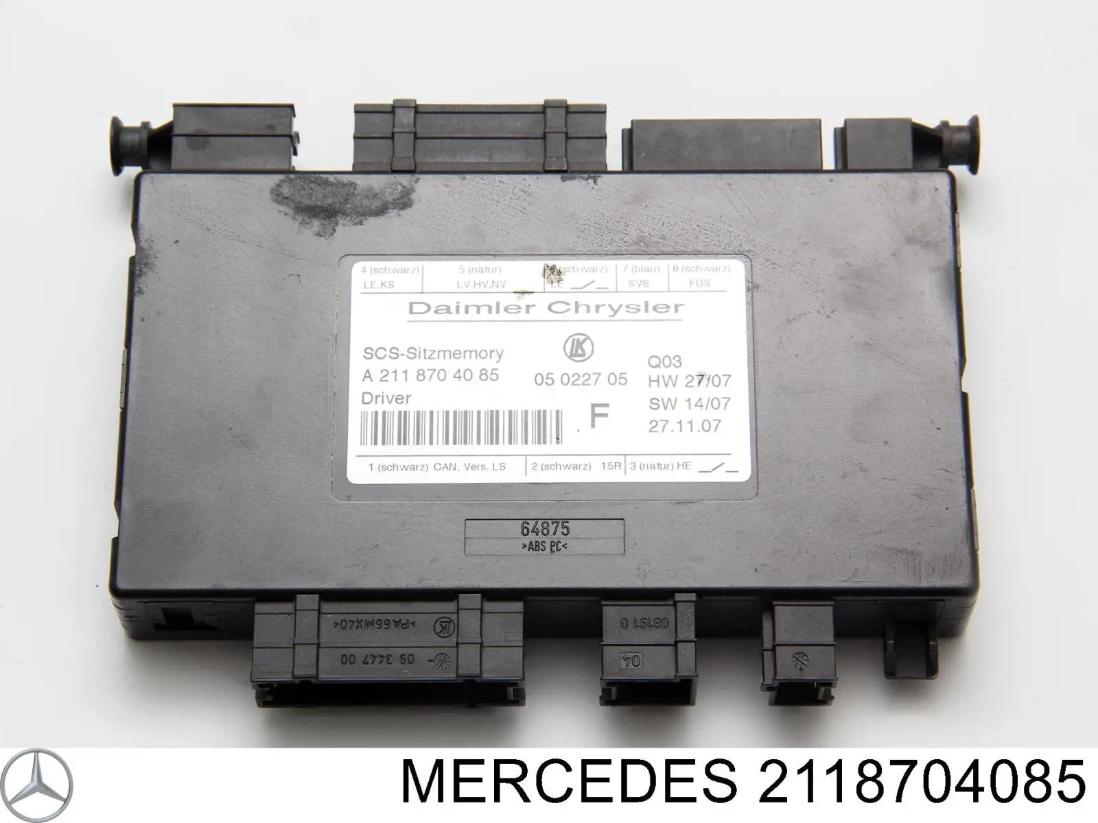 Fotel przedni lewy do Mercedes C (W203)