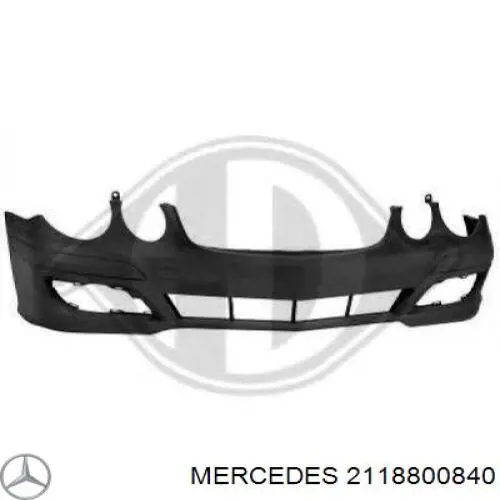 2118800840 Mercedes Zderzak przedni