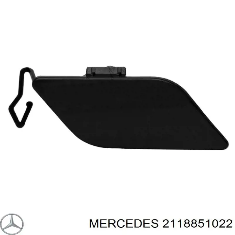 Zaślepka haku holowniczego zderzaka przednia Mercedes 2118851022 cena, od 12,11 USD