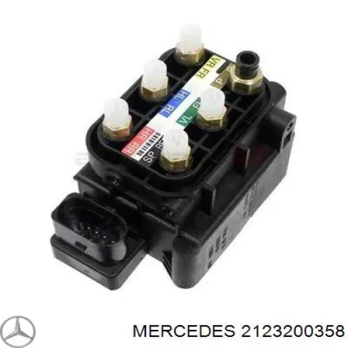 A2513200358 Mercedes Blok zaworów zawieszenia regulowanego