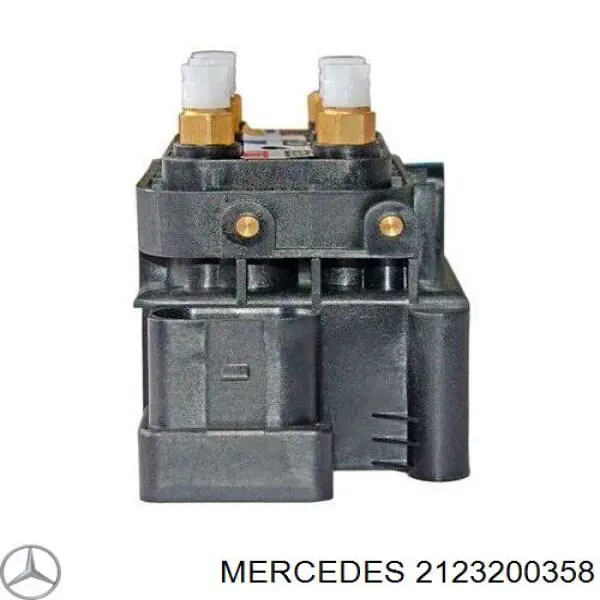 Do koszyka A2513200358 Mercedes Blok zaworów zawieszenia regulowanego