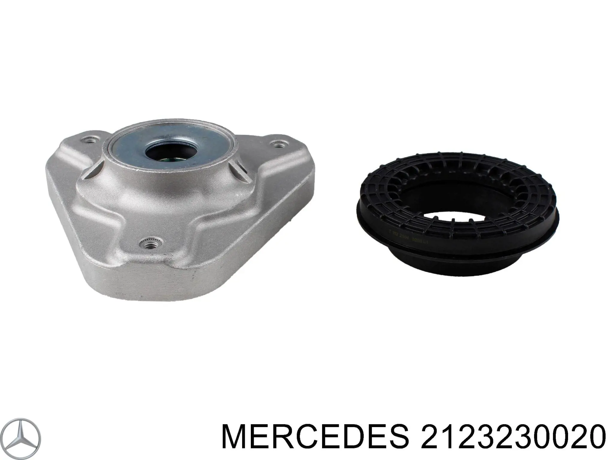 Do koszyka 2123230020 Mercedes Poduszka amortyzatora przedniego