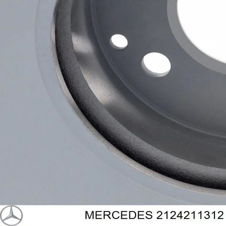 Do koszyka 2124211312 Mercedes Tarcza hamulcowa przednia