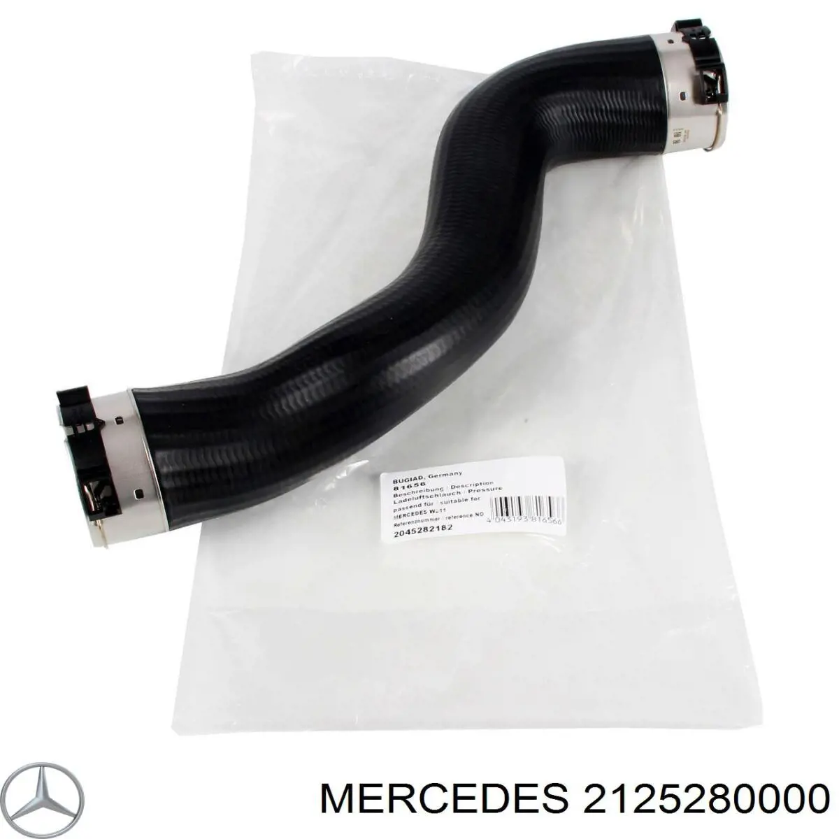 2125280000 Mercedes Przewód (króciec) intercoolera