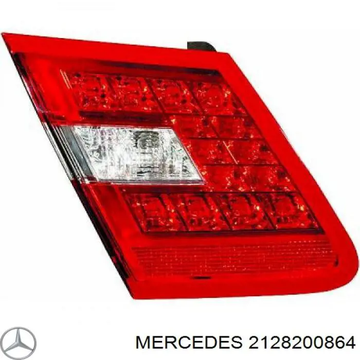 Lampa zespolona tylna prawa wewnętrzna Mercedes 2128200864 cena, od 66,40 USD
