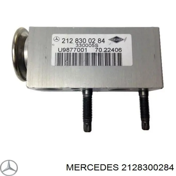 Zawór termostatyczny klimatyzacji Mercedes 2128300284 cena, od 47,69 USD