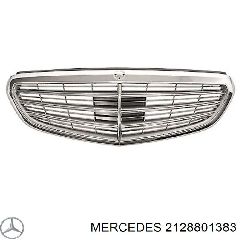 2128801383 Mercedes Atrapa chłodnicy
