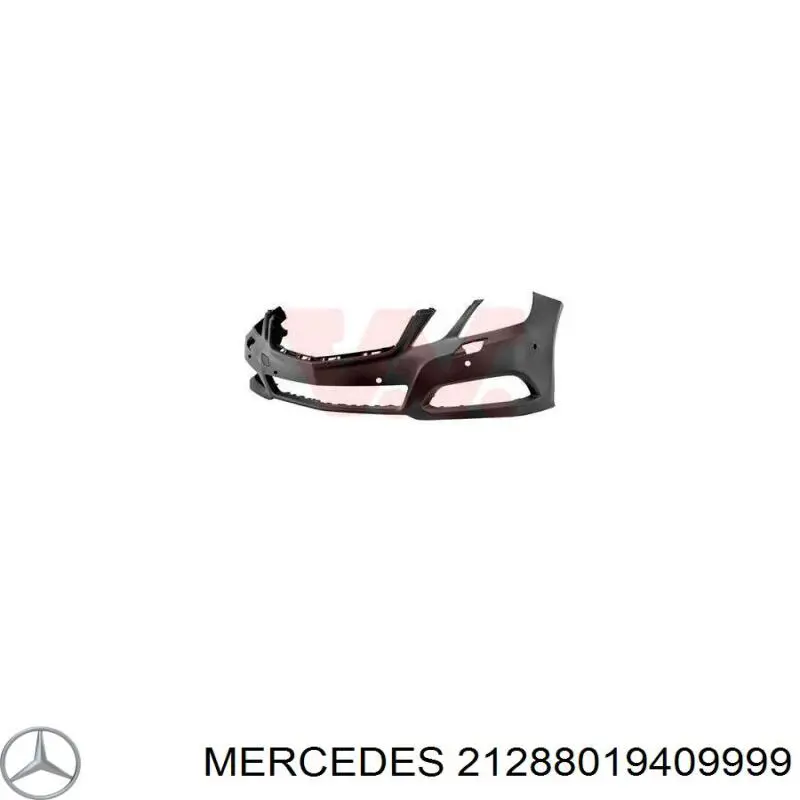 21288019409999 Mercedes Zderzak przedni