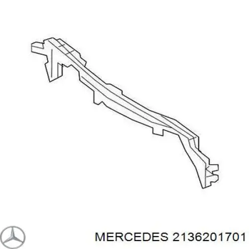 Osłona chłodnicy górna (panel mocowania reflektorów) do Mercedes E (W213)