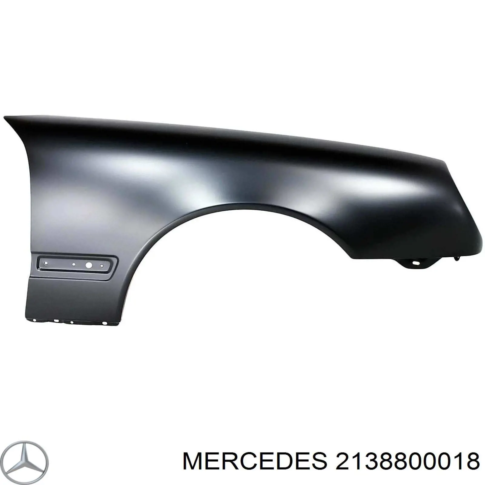 Błotnik przedni prawy Mercedes 2138800018 cena, od 144,50 USD