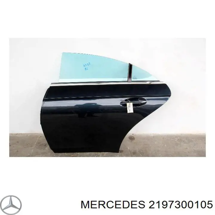 Drzwi tylne lewe Mercedes CLS coupe (C219) (2004 - 2010) cena, od 423,71 USD