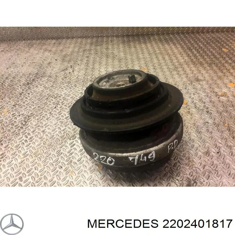 Poduszka (podpora) silnika prawa Mercedes 2202401817 cena, od 61,38 USD