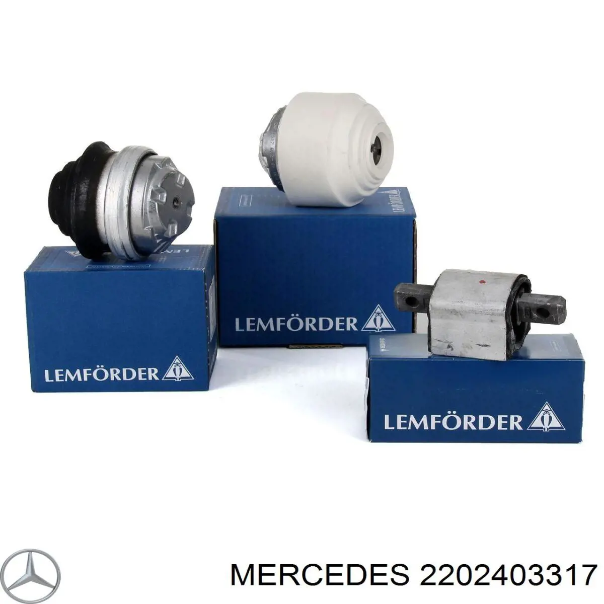 Poduszka (podpora) silnika lewa/prawa Mercedes 2202403317 cena, od 54,48 USD