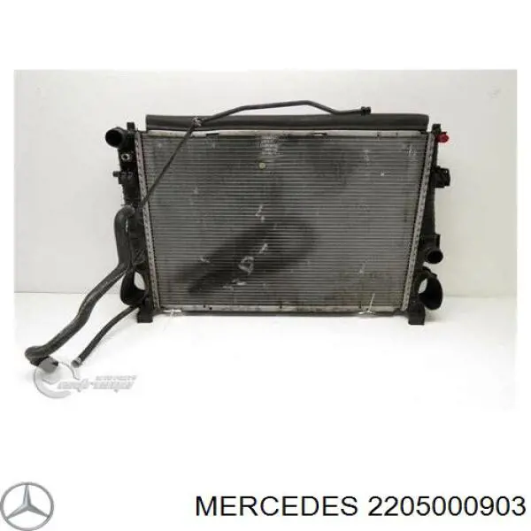 Chłodnica silnika Mercedes 2205000903 cena, od 139,61 USD