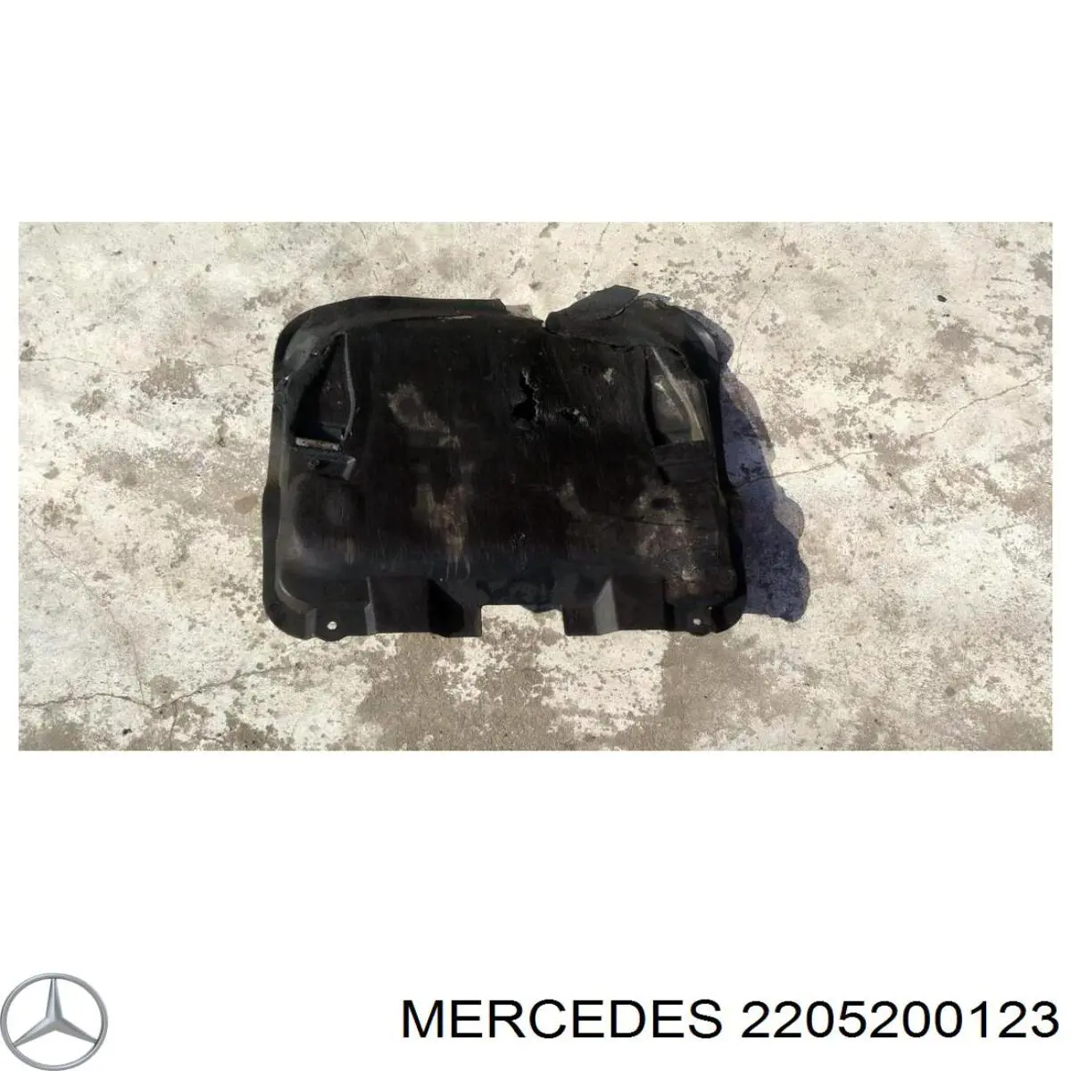 Osłona silnika, miski (przedziału silnika) Mercedes S sedana (W220) (1998 - 2005) cena, od 339,65 USD