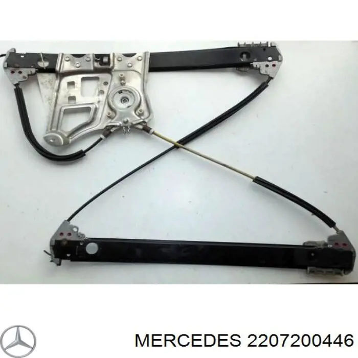 Mechanizm podnoszenia szyby drzwi przednich prawych Mercedes 2207200446 cena, od 51,32 USD
